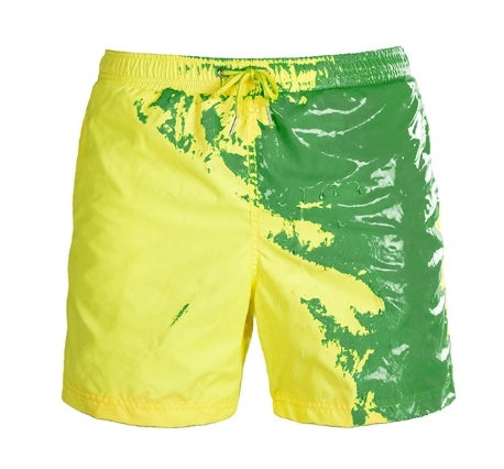 Magical Color-Changing Swim Shorts – Quick-Dry & Stylish