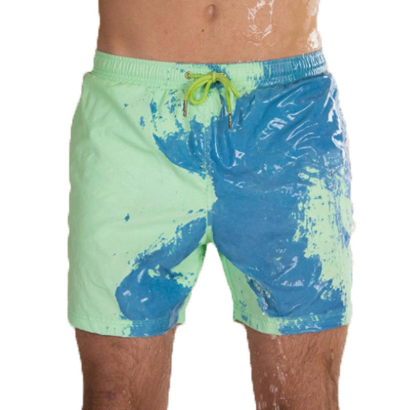 Magical Color-Changing Swim Shorts – Quick-Dry & Stylish