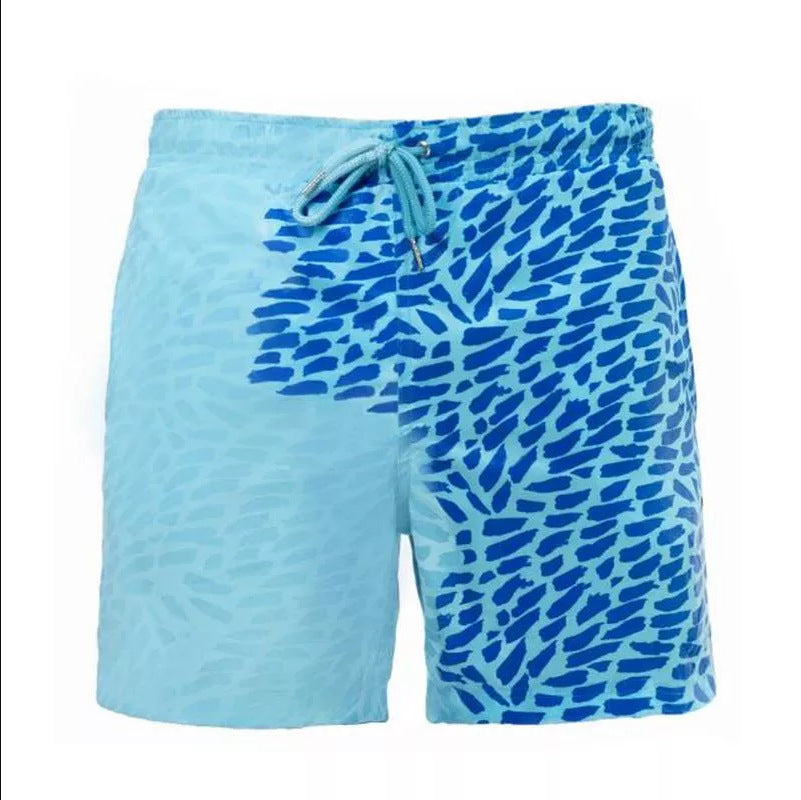 Magical Color-Changing Swim Shorts – Quick-Dry & Stylish