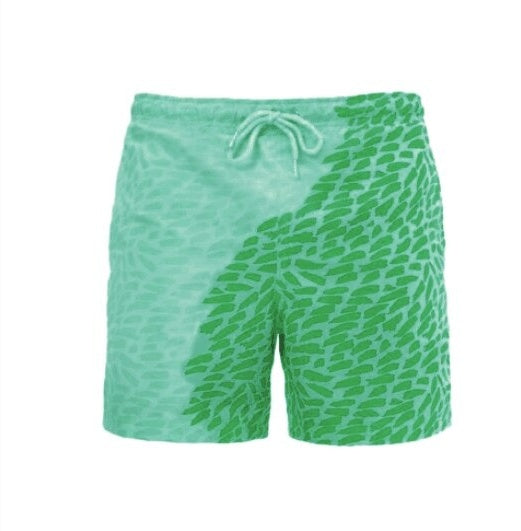 Magical Color-Changing Swim Shorts – Quick-Dry & Stylish