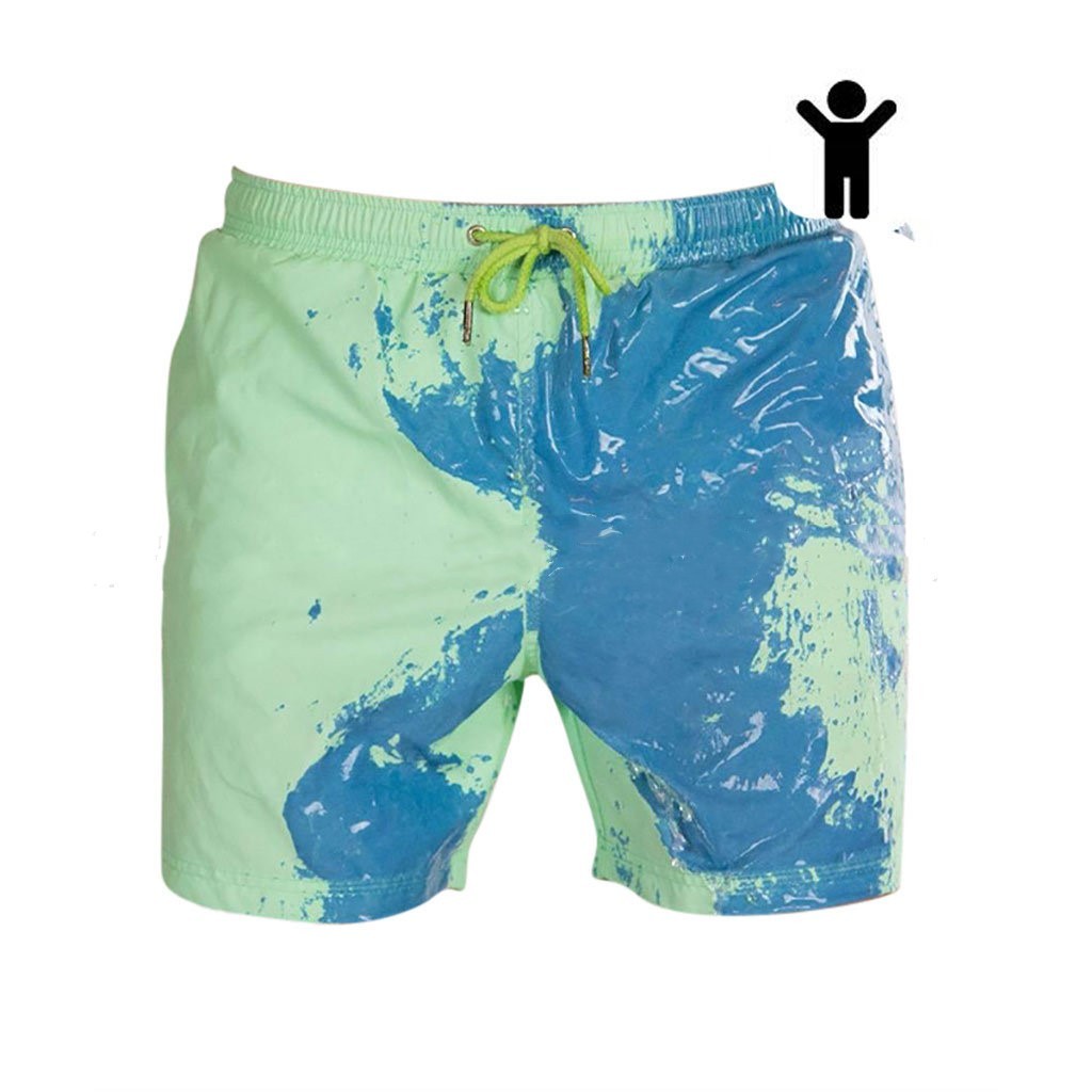 Magical Color-Changing Swim Shorts – Quick-Dry & Stylish