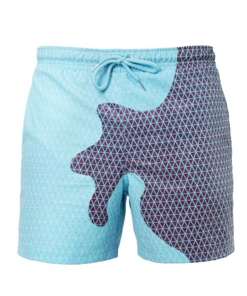 Magical Color-Changing Swim Shorts – Quick-Dry & Stylish