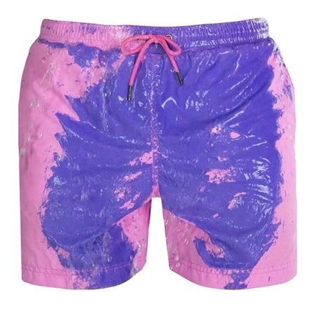 Magical Color-Changing Swim Shorts – Quick-Dry & Stylish